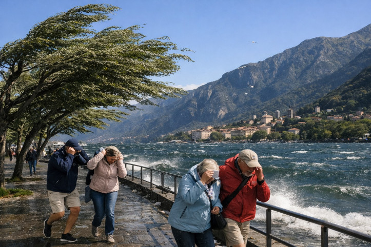 TEMPESTA di vento in atto su diverse regioni: a Milano attesi 70kmh