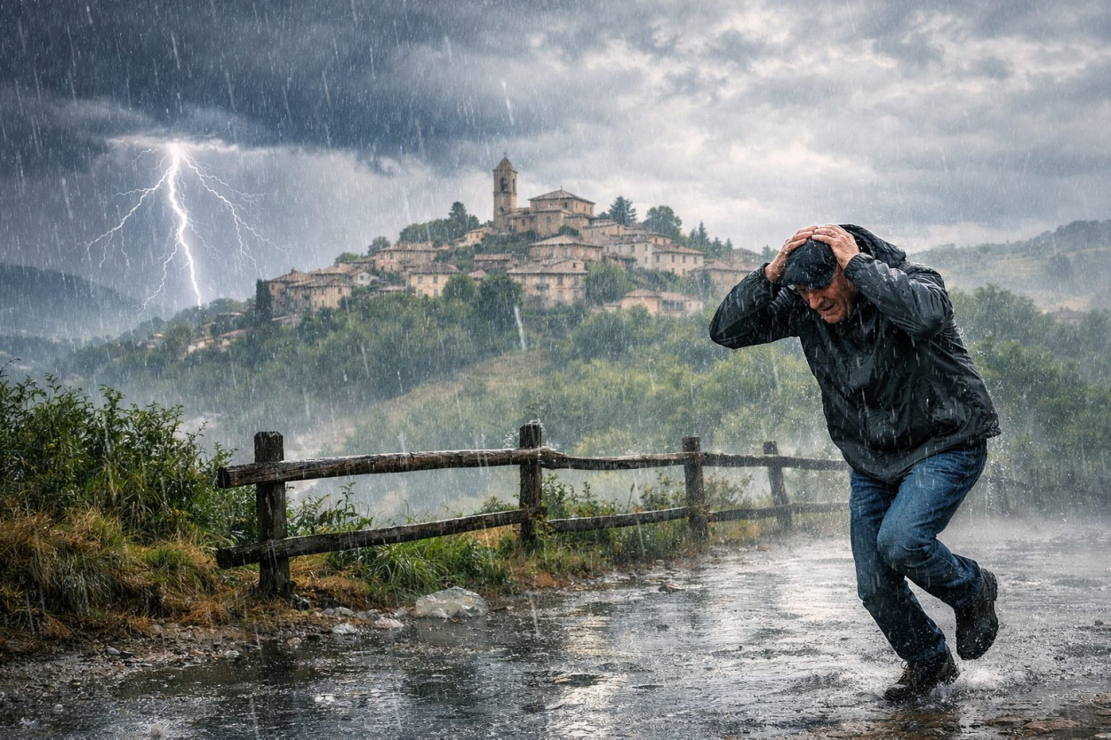 TEMPORALI e GRANDINE in arrivo tra 31 ed 1: le aree colpite Temporali con grandine in arrivo