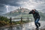 Temporali con grandine in arrivo