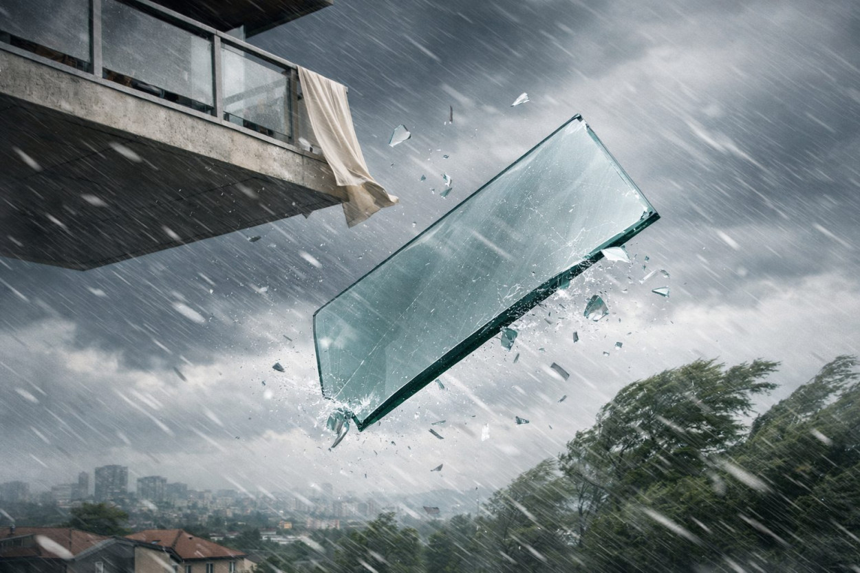 VENTO: non lasciare niente in sospeso sul terrazzo (video)
