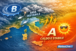 La fase centrale della settimana 8-14 giugno.