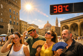 Firenze sarà tra le città più calde d'Italia.