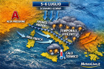 Il tentativo di sfondamento dell'aria fredda secondo il modello ECMWF.