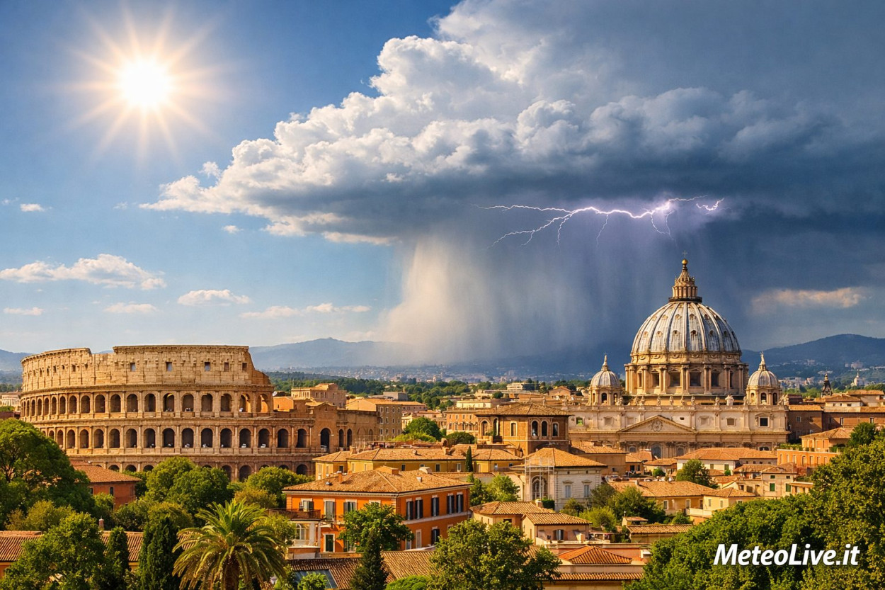 Temporali non del tutto soffocati dall'alta pressione dal 7 giugno.