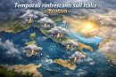 Temporali rinfrescanti in arrivo sull'Italia dall'1 al 3 luglio.