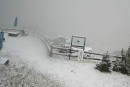 Nevica stamane a Trepalle.