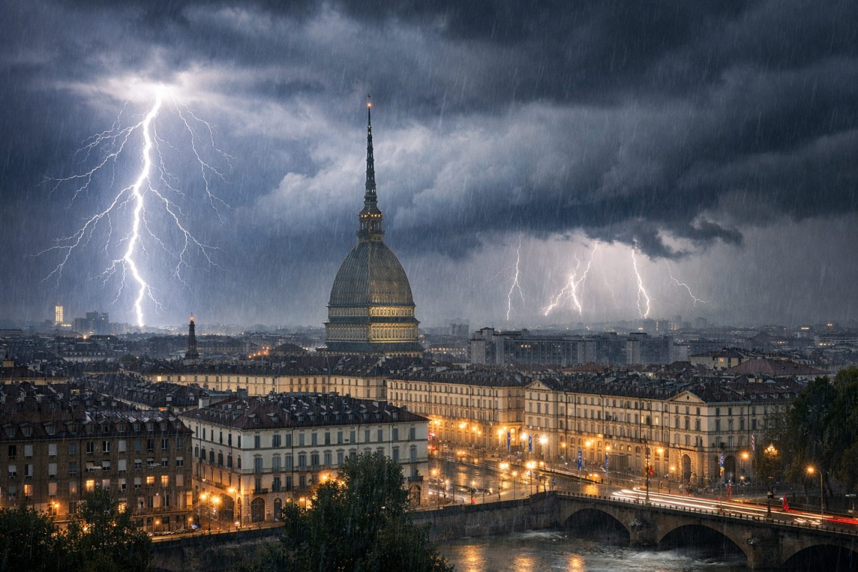 A Torino primi temporali domenica 28 giugno.