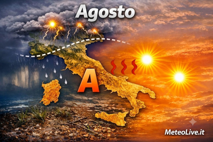 Agosto: vacanze rovinate dal maltempo o dai 40°C fissi?