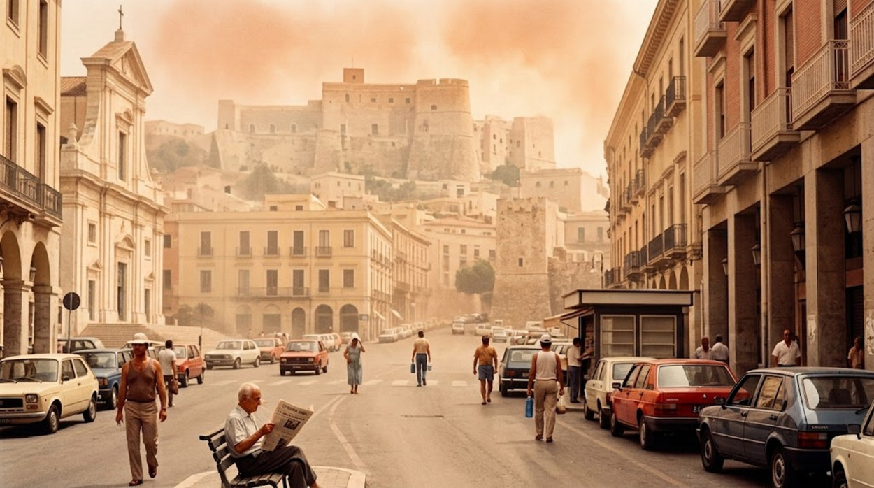 Cagliari rovente nel luglio 1983.