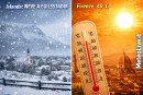 Agosto in Europa esordirà con la neve ma anche con i suoi 40°C.