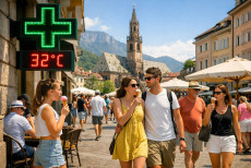 Caldo anche a settembre, ma meno estremo.