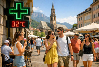 Caldo anche a settembre, ma meno estremo.