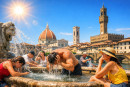 Gran caldo ancora protagonista sull'Italia.