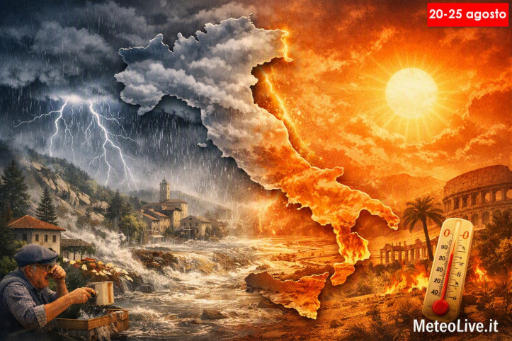 Rischio fenomeni estremi.