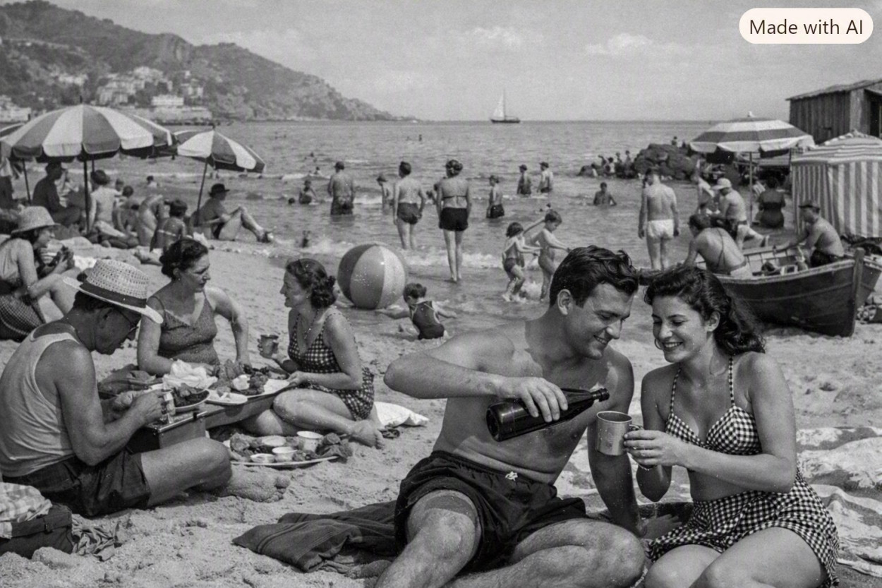 Il Ferragosto del 1948: tra temporale e solleone (video storico) Ferragosto del 1948.