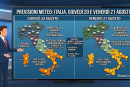 Meteo Italia 20-21 agosto.