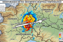 Stima del passaggio temporalesco rra le 16 e le 17.
