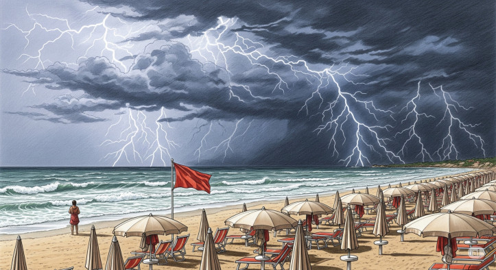 Temporali diffusi dopo Ferragosto: vacanze a rischio? Violenti temporali potrebbero intervenire da lunedì 17 su parte d'Italia.