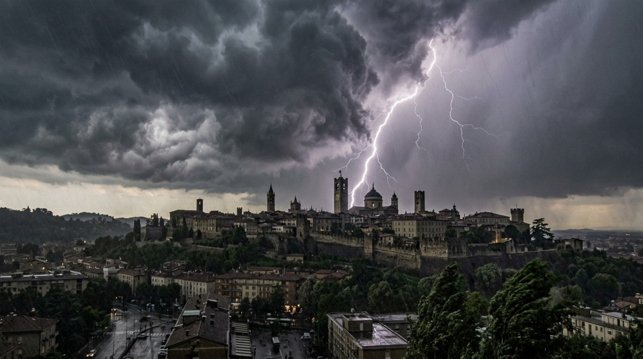 Nubifragi: le città più a rischio tra il 20 e il 21 agosto Temporale di fine estate.
