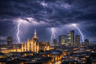 Temporali e nubifragi in arrivo al nord.
