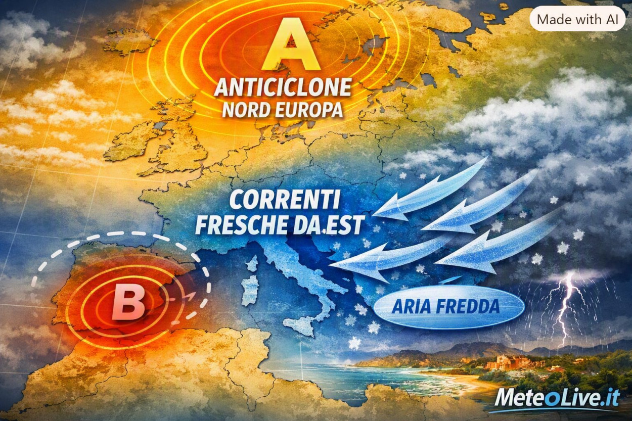 Autunno in arrivo da est durante l’ultima decade di settembre Aria molto fresca da est in terza decade di settembre?