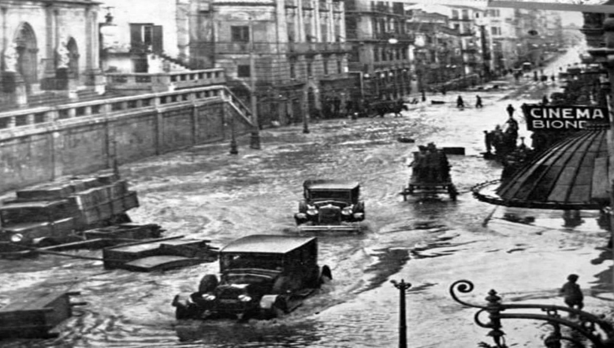 Palermo: l’alluvione dimenticata del settembre 1557, 7000 morti Palermo allagata nel 1931