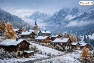 Prima neve in arrivo.