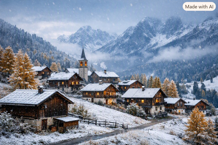 Prima neve in arrivo.