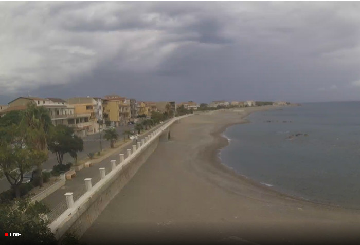 Temporali intensi tra Cilento e Calabria Tirrenica