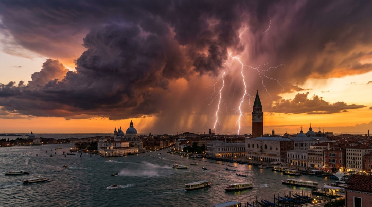9-10 settembre: rinfrescata temporalesca ma la siccità resta Temporali in arrivo il 9 settembre sulle Venezie.