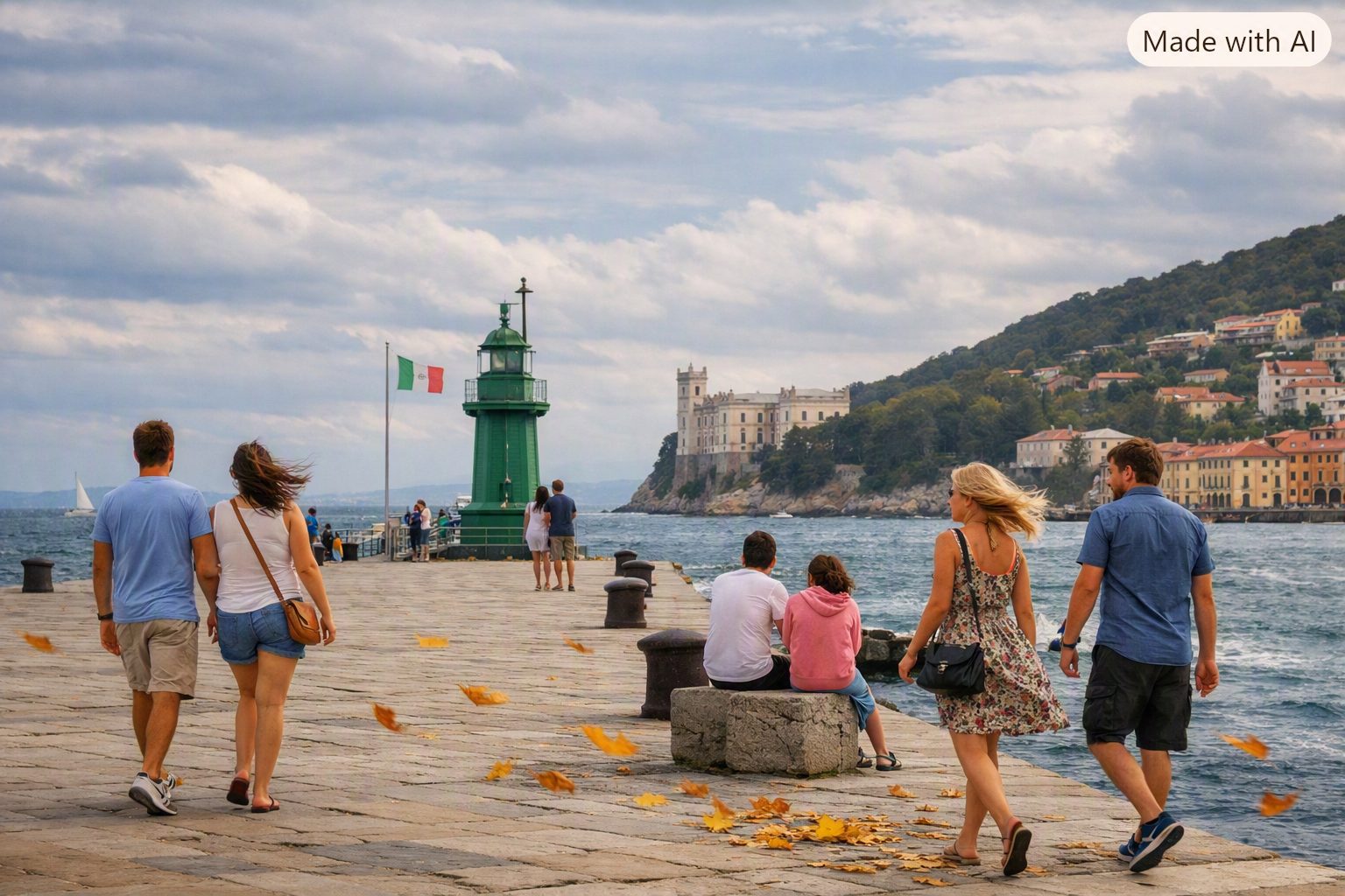 Chiaro segnale d’autunno mercoledì 23 settembre: i dettagli Trieste, bora, l'autunno si avvicina.