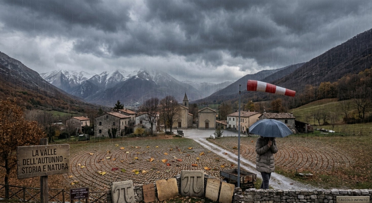 Primi di Novembre: irruzione fredda dai Balcani e pioggia su diverse zone Scena autunnale