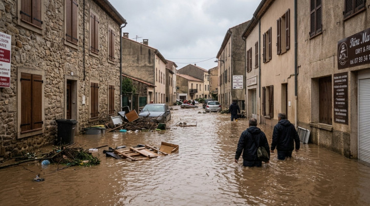 Alluvione a Solenzara
