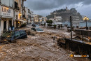 L'alluvione a Lipari.