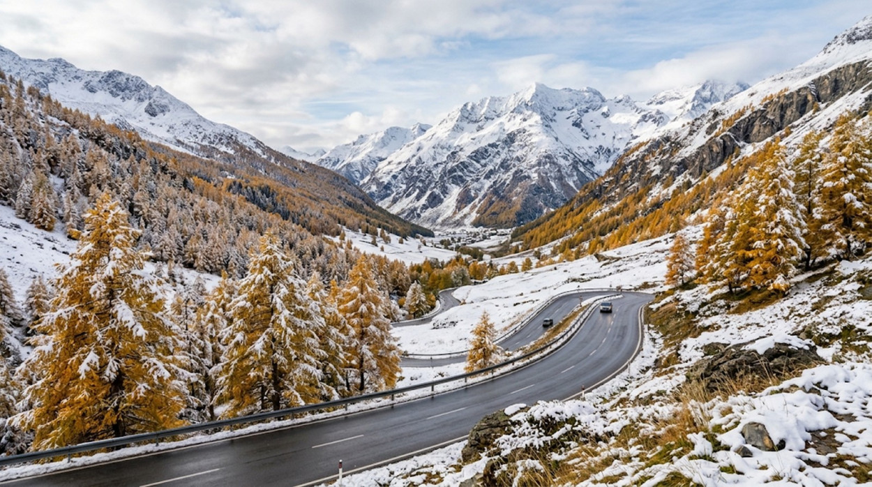 Viaggio Live tra la neve da Livigno e Trepalle (video) Livigno autunno.
