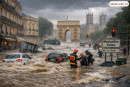 Montpellier sott'acqua.