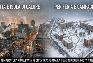stop neve in città