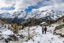 Prima neve in arrivo nelle Alpi.