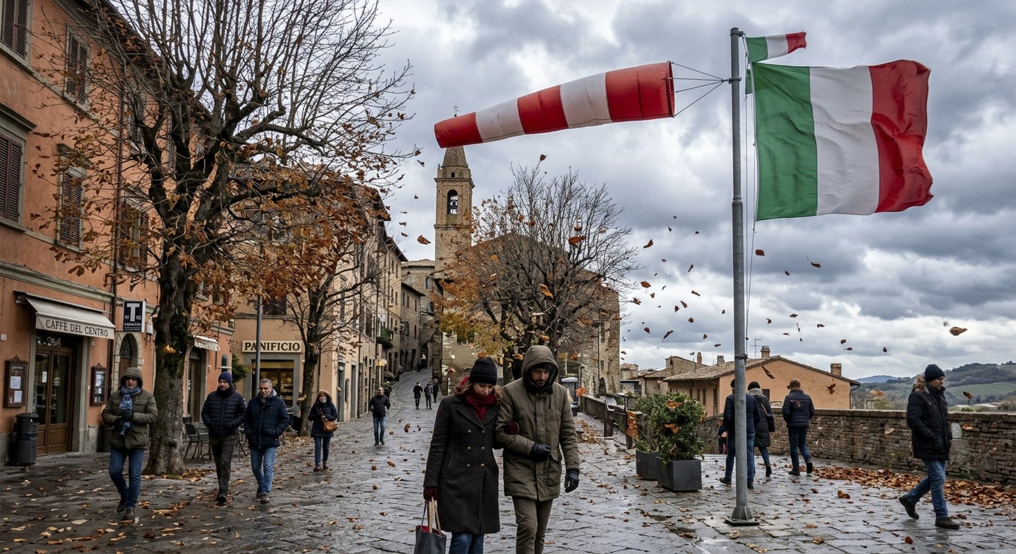 Vento da est gelido